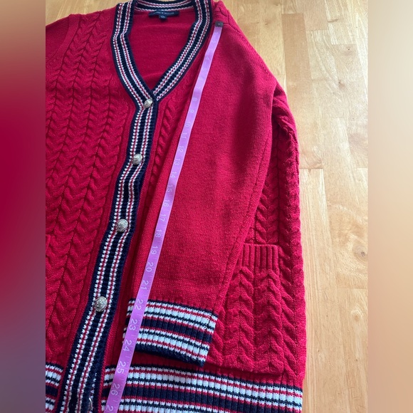 Tommy Hilfiger V-neck Cardigan. Size XL - Picture 8 of 9